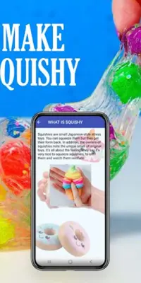 How to make Slime & Squishy android App screenshot 0